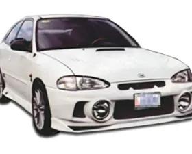 1995-1999 Hyundai Accent HB Duraflex Evo Front Bumper Cover - 1 Piece (S)