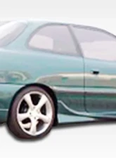1995-1999 Hyundai Accent HB Duraflex Evo Rear Bumper Cover - 1 Piece (S)                                     - 101587 - Image 2