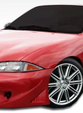 1995-1999 Chevrolet Cavalier 2DR Duraflex Millennium Wide Body Front Fender Flares - 2 Piece (S)                                     - 105643 - Image 2