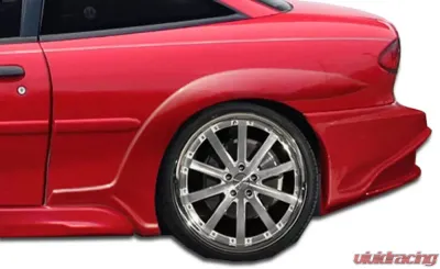 1995-1999 Chevrolet Cavalier 2DR Duraflex Millennium Wide Body Rear Fender Flares - 2 Piece (S) - 105644