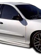 1995-2005 Chevrolet Cavalier 2DR Duraflex Bomber Side Skirts Rocker Panels - 2 Piece                                     - 101805 - Image 10