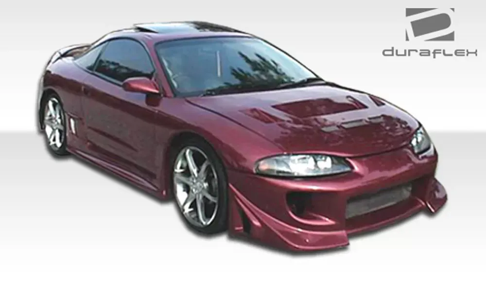 Front Body Kit Bumper 95-96三菱エクリプスボンバーデュラフレックスフロントボディキットバンパー!!! 101595 95- For 1995-1996 Eclipse Eagle Talon Duraflex Blits Body Kit - 4 Piece