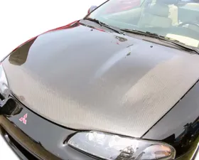 1995-1999 Mitsubishi Eclipse Eagle Talon Carbon Creations OEM Look Hood - 1 Piece