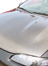 1995-1999 Mitsubishi Eclipse Eagle Talon Carbon Creations OEM Look Hood - 1 Piece                                     - 101579 - Image 12