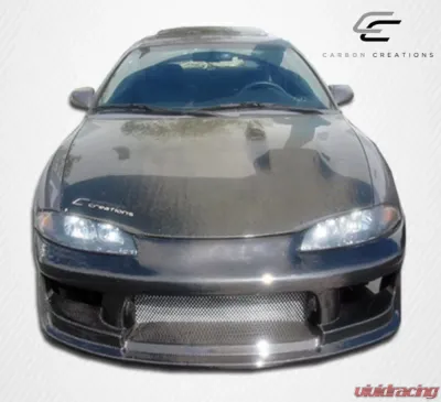 1995-1999 Mitsubishi Eclipse Eagle Talon Carbon Creations OEM Look Hood - 1 Piece - 101579