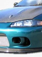 1995-1999 Mitsubishi Eclipse Eagle Talon Carbon Creations OEM Look Hood - 1 Piece                                     - 101579 - Image 4
