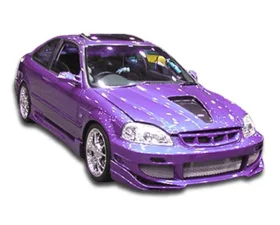 1996-1998 Honda Civic 2DR Duraflex AVG Body Kit - 4 Piece