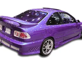 1996-2000 Honda Civic 2dr / 4DR Duraflex AVG Rear Bumper Cover - 1 Piece