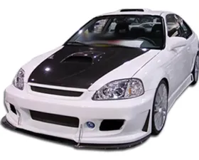 1996-1998 Honda Civic Duraflex B-2 Front Bumper Cover - 1 Piece