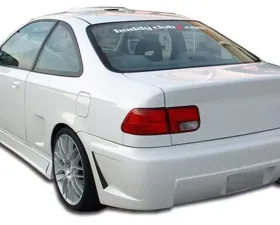 1996-2000 Honda Civic 2dr / 4DR Duraflex B-2 Rear Bumper Cover - 1 Piece
