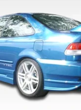 1996-2000 Honda Civic 2DR / HB Duraflex Bomber Side Skirts Rocker Panels - 2 Piece                                     - 101719 - Image 4