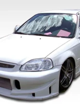 1996-1998 Honda Civic Duraflex Buddy Front Bumper Cover - 1 Piece                                     - 101736 - Image 3