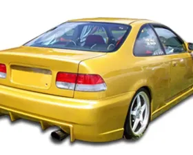 1996-2000 Honda Civic 2dr / 4DR Duraflex Buddy Rear Bumper Cover - 1 Piece