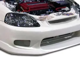1996-1998 Honda Civic Duraflex C-1 Front Bumper Cover - 1 Piece