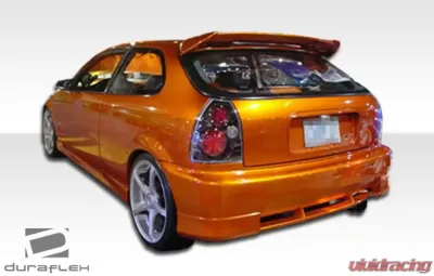 1996-2000 Honda Civic HB Duraflex Type R Roof Window Wing Spoiler - 1 Piece - 101765