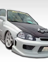 1996-1998 Honda Civic 4DR Duraflex R34 Body Kit - 4 Piece                                     - 110466 - Image 10