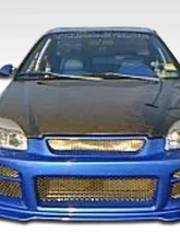 1996-1998 Honda Civic 4DR Duraflex R34 Body Kit - 4 Piece                                     - 110466 - Image 16