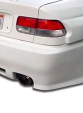1996-2000 Honda Civic 2dr / 4DR Duraflex Spyder Rear Bumper Cover - 1 Piece                                     - 101744 - Image 8