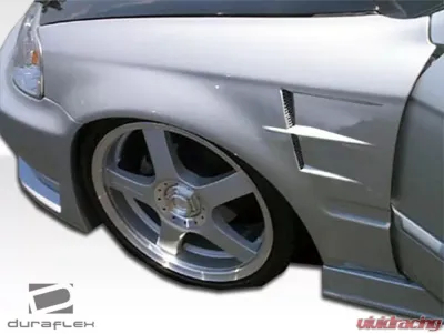 1996-1998 Honda Civic Duraflex X-2 Fenders - 2 Piece - 101788