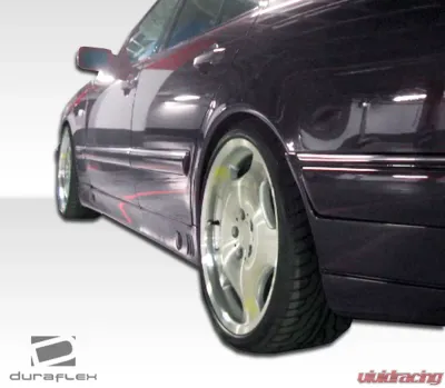 1996-1999 Mercedes E Class W210 Duraflex LR-S Side Skirts Rocker Panels - 2 Piece - 103492