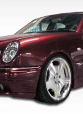 1996-1999 Mercedes E Class W210 Duraflex LR-S Side Skirts Rocker Panels - 2 Piece                                     - 103492 - Image 3