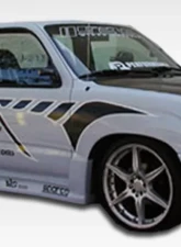 1995-2000 Toyota Tacoma Duraflex Drifter Front Bumper Cover - 1 Piece                                     - 101798 - Image 4
