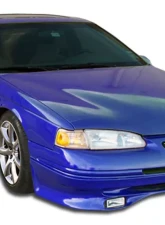 1996-1997 Ford Thunderbird Mercury Cougar Duraflex Racer Body Kit - 4 Piece                                     - 104378 - Image 17