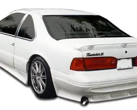 1996-1997 Ford Thunderbird Mercury Cougar Duraflex Racer Rear Lip Under Spoiler Air Dam - 1 Piece