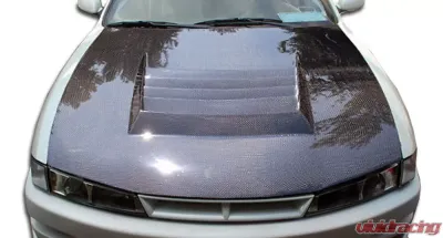 1997-1998 Nissan 240SX S14 Carbon Creations D-1 Hood - 1 Piece - 104241
