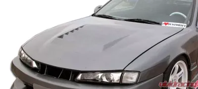 1997-1998 Nissan 240SX S14 Duraflex D-1 Hood - 1 Piece - 104240