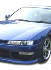 1997-1998 Nissan 240SX S14 Duraflex V-Speed 2 Front Bumper Cover - 1 Piece                                     - 103563 - Image 5
