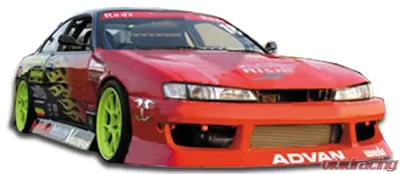 1997-1998 Nissan 240SX S14 Duraflex V-Speed Body Kit - 4 Piece - 110880