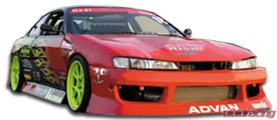 1997-1998 Nissan 240SX S14 Duraflex V-Speed Front Bumper Cover - 1 Piece - 101901