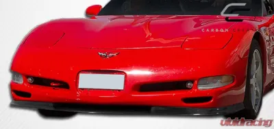 1997-2004 Chevrolet Corvette C5 Carbon Creations Vortex Front Lip Under Spoiler Air Dam - 1 Piece - 106144