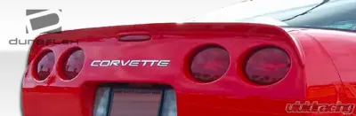 1997-2004 Chevrolet Corvette C5 Duraflex S-Design Wing Trunk Lid Spoiler - 1 Piece - 106044