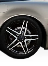 1997-2004 Chevrolet Corvette C5 2dr Duraflex ZR Edition Rear Fenders - 2 Piece                                     - 107033 - Image 2