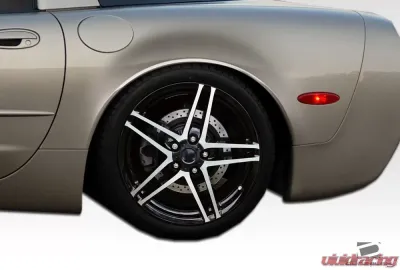 1997-2004 Chevrolet Corvette C5 2dr Duraflex ZR Edition Rear Fenders - 2 Piece - 107033