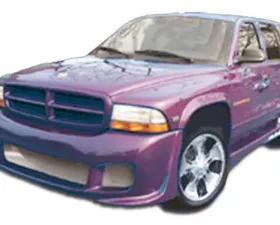 1997-2004 Dodge Dakota 1998-2003 Dodge Durango Duraflex Platinum Front Bumper Cover - 1 Piece