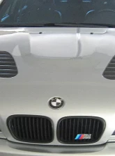 1997-2003 BMW 5 Series E39 4DR Duraflex GTR Hood - 1 Piece                                     - 107061 - Image 11