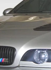 1997-2003 BMW 5 Series E39 4DR Duraflex GTR Hood - 1 Piece                                     - 107061 - Image 4