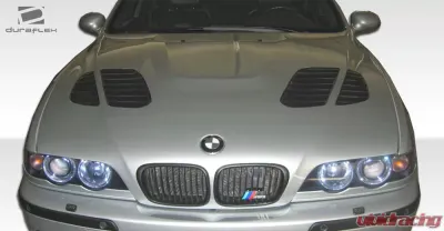 1997-2003 BMW 5 Series E39 4DR Duraflex GTR Hood - 1 Piece - 107061