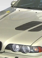 1997-2003 BMW 5 Series E39 4DR Duraflex GTR Hood - 1 Piece                                     - 107061 - Image 6