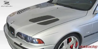 1997-2003 BMW 5 Series E39 4DR Duraflex GTR Hood - 1 Piece - 107061