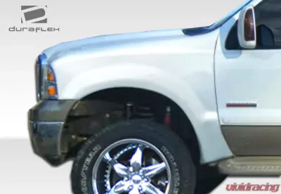 1999-2007 Ford Super Duty F250 F350 F450 F550 / 2000-2005 Ford Excursion Duraflex 3.5" Off Road Bulge Front Fenders - 2 Piece - 106464