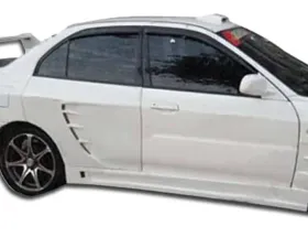 1997-2001 Mitsubishi Mirage 4DR Duraflex GT500 Wide Body Rear Fender Flares - 2 Piece (S)