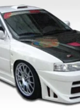 1997-2001 Mitsubishi Mirage 4DR Duraflex GT500 Wide Body Rear Fender Flares - 2 Piece (S)                                     - 104465 - Image 2