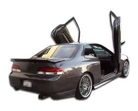 1997-2001 Honda Prelude Duraflex Type M Rear Add Ons Spat Bumper Extensions - 2 Piece