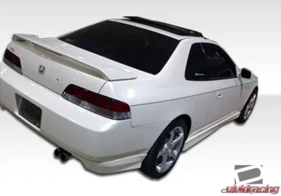 1997-2001 Honda Prelude Duraflex Type M Rear Add Ons Spat Bumper Extensions - 2 Piece - 101847