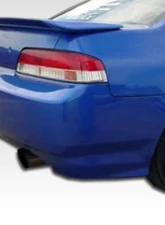 1997-2001 Honda Prelude Duraflex Type M Rear Add Ons Spat Bumper Extensions - 2 Piece                                     - 101847 - Image 4