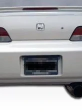 1997-2001 Honda Prelude Duraflex Type M Rear Add Ons Spat Bumper Extensions - 2 Piece                                     - 101847 - Image 5